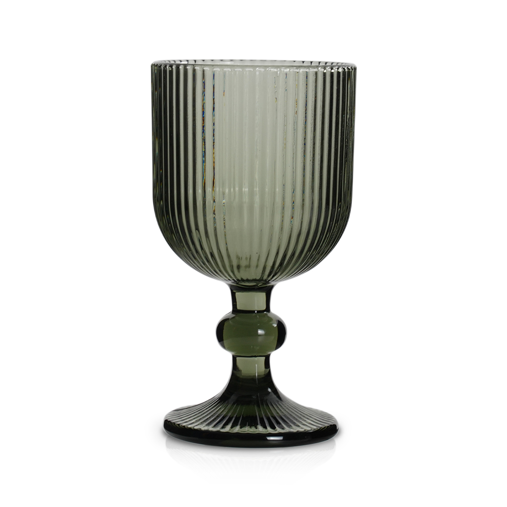 Grey-big wine goblet