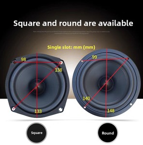 KYYSLB 40-80W 5英寸中低频扬声器驱动单元，用于家庭音频高保真5英寸中低频扬声器 - Product Image 3