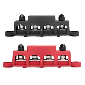 4-Post 250 Amp deniz RV bara kutusu güç dağıtım bloğu M8 Terminal çıtçıt kapak ile otomotiv deniz uygulamaları için - Product Image 3