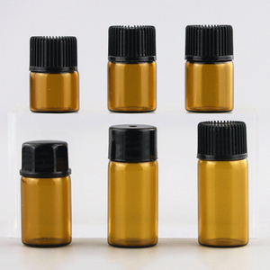 Easy to Carry Small Size 1ml 2ml 3ml 4ml 5ml Amber <strong>Dropper</strong> <strong>Bottle</strong> Using for Cosmetic - Product Image 2