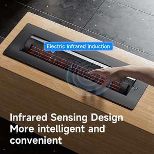 带<span class=keywords><strong>Usb</strong></span>的电动翻盖办公桌电源插座桌面插座电涌保护器电源板 - Product Image 4