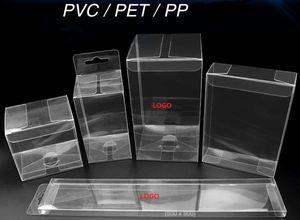 定制透明半透明磨砂PP PET PVC塑料盒包装 - Product Image 5