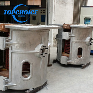 Recyclage de ferraille Fours faciles à faire fonctionner pour la fusion du laiton Four de fusion par <span class=keywords><strong>induction</strong></span> 100Kw Four de chauffage à vendre