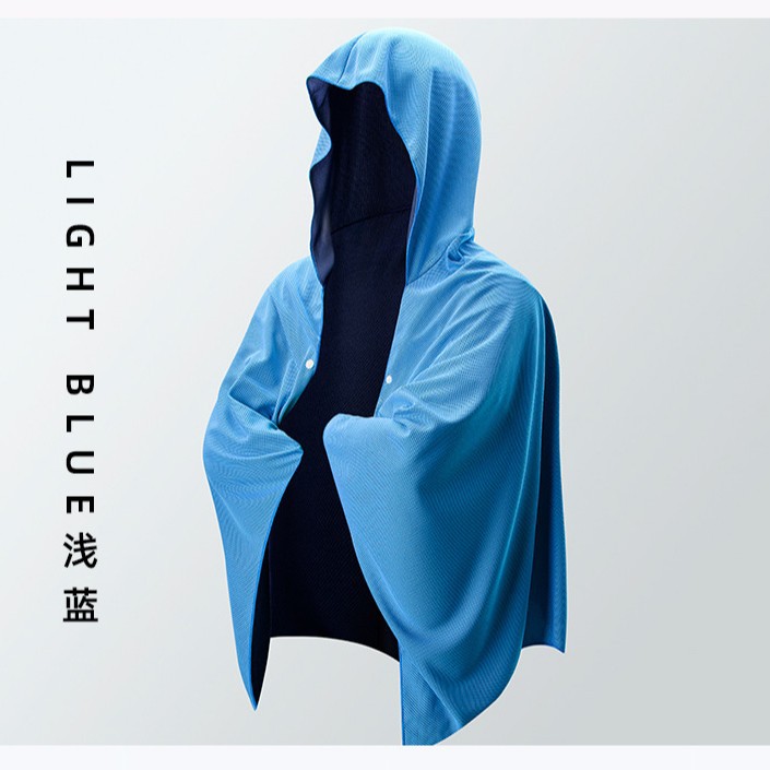 Bleu clair (grande cape)