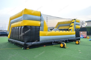 Interactive Game Inflatable Obstacle Course <strong>Leaps</strong> and <strong>Bounds</strong> Obstacle WipeOut Ball - Product Image 5