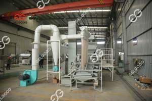 Línea de proceso de mantequilla de eliminación de cáscara de cacao de Gas de acero inoxidable automático comercial máquina peladora de cáscara de grano de cacao - Product Image 3