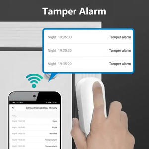 LDA Tuya Controle Remoto Sensores Porta Janela Sistemas De Alarme Doméstico Sem Fio Assaltante Casa Janela Porta Alarme <span class=keywords><strong>Sensor</strong></span> <span class=keywords><strong>Zigbee</strong></span>