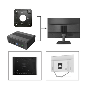 Rj45 2,5-Gigabit-Ethernet-Anschluss Vier industrielle lüfter lose PC Thin Client Server Win10Pro Linux Mini-PC - Product Image 5