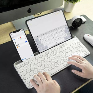 Для Windows Mac Android iOS 102 клавиши 2,4 ГГц Высокое качество Multi совместимый miiiiw двойной режим беспроводная клавиатура