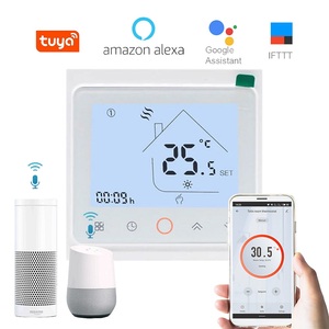 Wireless Smart Wifi Programmable Thermostat LCD Screen Room Thermostat <strong>Temperature</strong> <strong>Controller</strong> Works <strong>with</strong> Tuya Alexa Yandex IFTTT - Product Image 2