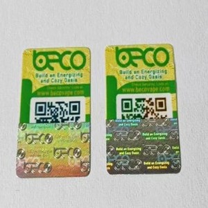 <strong>Custom</strong> Logo Printing Self-Adhesive Coated Paper Packaging with QR Code <strong>Label</strong> Personalized for Marketing and Customer Service