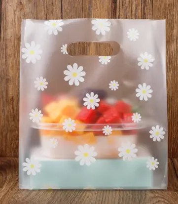 Vendita al dettaglio boutique festa nuziale caramelle confezione confezioni trasparenti sacchetti di plastica trasparente con manico