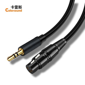 3.5mm to Xlr Female <strong>Audio</strong> <strong>Cable</strong> Xlr to 1/8&quot; <strong>Audio</strong> <strong>Cable</strong> - Product Image 1