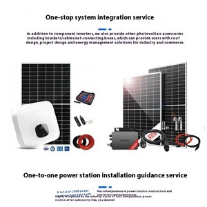 Sistema fotovoltaico solar FUERA DE LA RED Directo de fábrica con batería de litio inversor monofásico de 60Hz voltaje de salida trifásico de 380V - Product Image 4