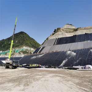 Kaliteli HDPE geomembran 1mm HDPE geomembran plastik yeni mağaza satış promosyonu geomembran astar - Product Image 3