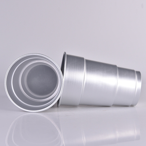 חם פופולרי אלומיניום כוסות 200ml 330ml 360ml 480ml בירה תה נר אלומיניום כוס קטן