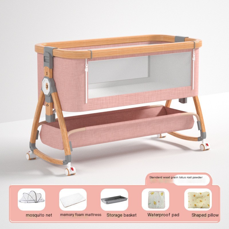 Wood grain - pink - Standard - separator pad + shaping pillow