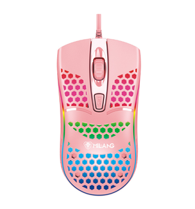 Mi <strong>Wolf</strong> M7 <strong>Hole</strong> Mouse Cute USB Colorful Luminous Mouse Desktop Notebook Computer for Cross-border Amazon - Product Image 1