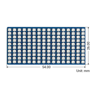 RGB-Vollfarb-LED-Matrix-Panel für Raspberry Pi Pico Programmier bare 16x10-Grid-RGB-LEDs Einstellbare Helligkeit von 256 für Pico - Product Image 4