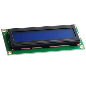 Carattere bianco della lampadina blu grafica dei punti di diymsuits 1602 del modulo 5V IIC I2C 16x2 per Arduino