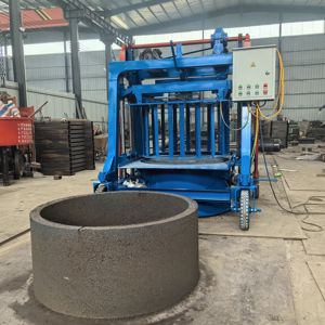 Mobile Precast Concrete Revetment <strong>Block</strong> Molding <strong>Machine</strong> with Hopper Semi-<strong>automatic</strong> Culvert Drainage Pipe <strong>Making</strong> <strong>Machine</strong> - Product Image 4