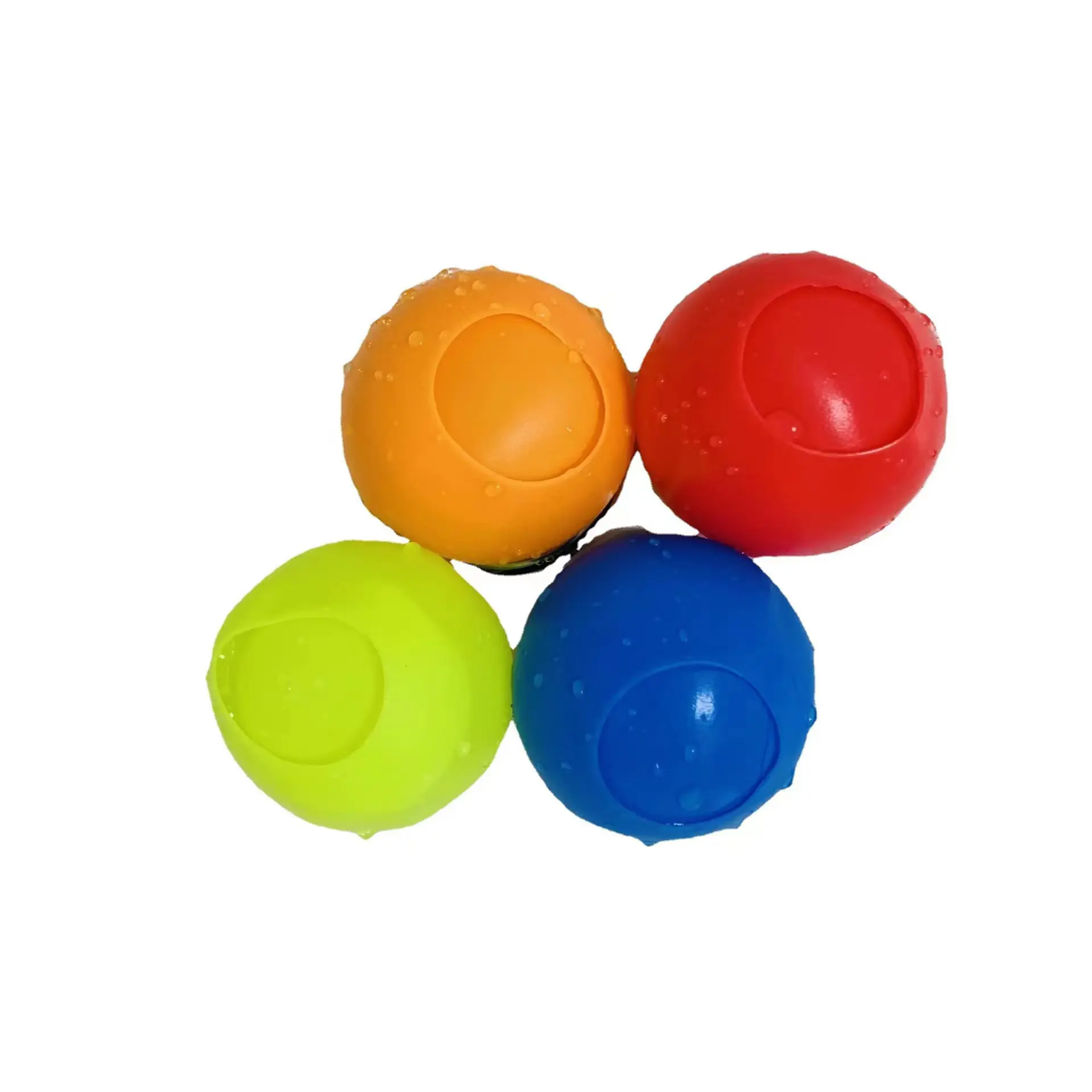 Mainan menyenangkan musim panas balon air silikon dapat digunakan kembali warna-warni bola Skip pantai dan kolam renang