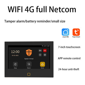 4G GSM WIFI Sistema de seguridad para el hogar Alarma Smart Home Alarma antirrobo Tuya Sistema seguro Pantalla de alta definición Red dual - Product Image 3
