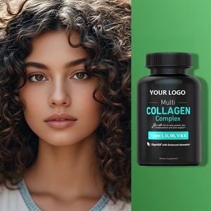 OEM/ODM özelleştirilebilir çok kollajen karmaşık tip I, II, III, V, x-çim beslenen vitamin çok kollajen kapsüller - Product Image 5