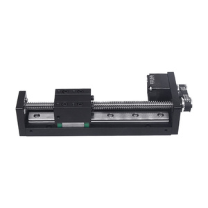 Motor de carrera UMOT de 50mm-200mm, Riel de guía lineal instalado a la derecha, Riel de guía lineal Cnc de bajo ruido, módulo de mesa deslizante síncrono - Product Image 1