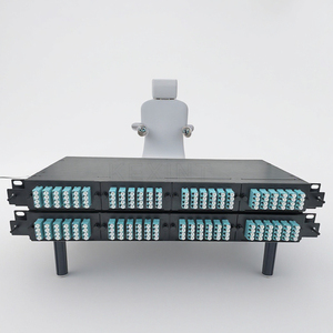 KEXINT Customizable MPO MTP Cassette 96 Cores for LC Quad Adapter Max Modular <strong>64</strong> <strong>Ports</strong> ODF Fiber Optic <strong>Patch</strong> <strong>Panel</strong> - Product Image 1
