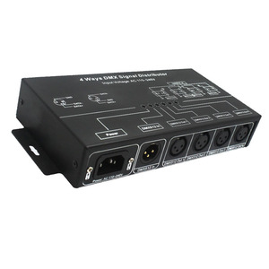 AC100-240V DMX512 Signal 4 <strong>Way</strong> Event Solution XLN Rj45 Head Splitter Stage Light Distributor - Product Image 4