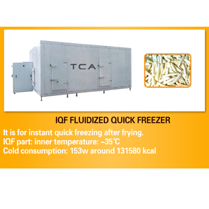 TCA tam otomatik 100-5000 kg/saat patates cipsi yapma makinesi fiyat fransız kızartma üretim hattı - Product Image 5