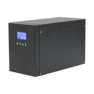 Fuente de alimentación de onda sinusoidal pura, suministro de energía de respaldo UPS de 24v, 1KW, 1KVA, batería de litio, sistema UPS para ordenador PC - Product Image 1