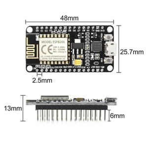<strong>ESP8266</strong> <strong>NodeMCU</strong> CP2102 ESP-12E WiFi <strong>Module</strong> Internet of Things Development Board Compatible with IDE/Micropython