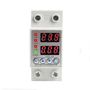 63A 40A Digital Adjustable Over Under <strong>Voltage</strong> <strong>Voltage</strong> Protector Relay Protection - Product Image 2