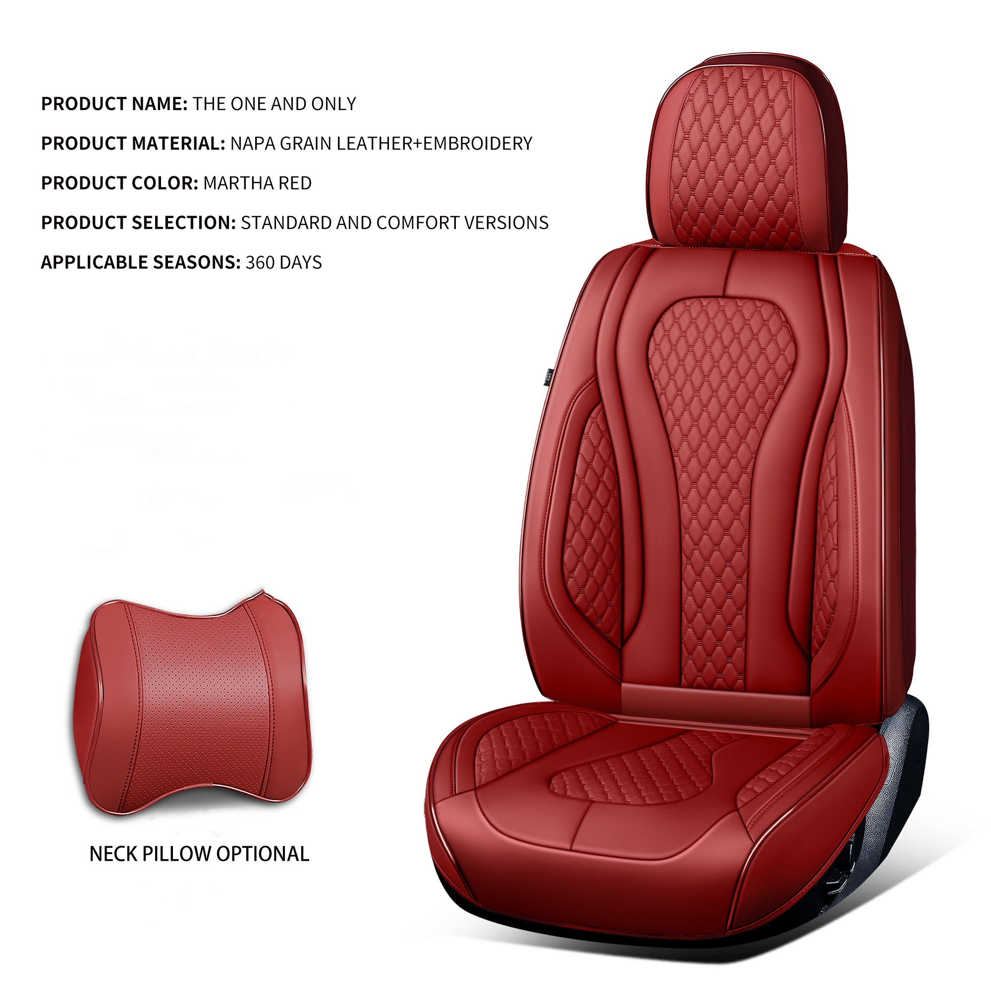 Red (without pillow)