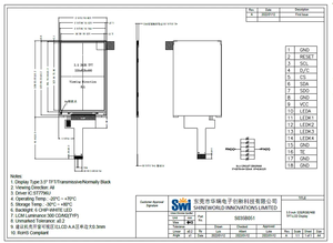 Prezzo più popolare pannello LCD da 3.5 pollici TFT 18/24pin TFT modulo LCD 3.5 ''MCU/SPI interfaccia TN/IPS display lcd - Product Image 4