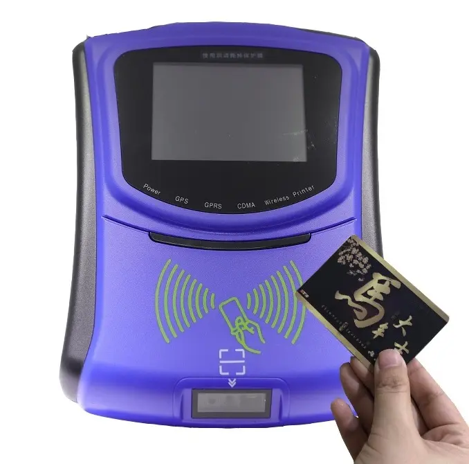 Máquina de juegos Tarjeta IC inteligente Sistema de pago con tarjeta prepago con lector de tarjetas IC inteligente