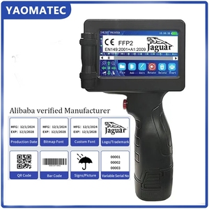 YAOMATEC-1755 baskı yüksekliği 12.7MM QR barkod tarih numarası Logo taşınabilir el mürekkep püskürtmeli yazıcılar plastik kodlama makineleri - Product Image 4