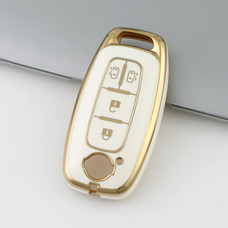 4 Button C White