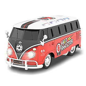 2.4G 1:16 4ch radyo kontrol araba Rc modelleme çocuklar oyuncak otobüs ile Led ışık - Product Image 1