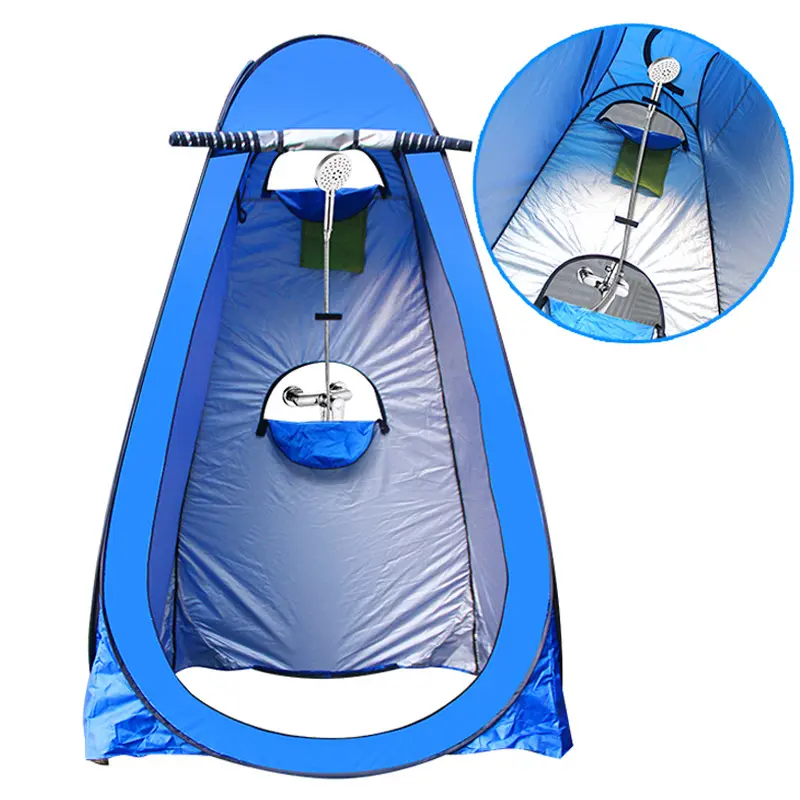 Hotsale Outdoor Open Shower Sichtschutz zelt zum Duschen oder Wechseln von Kleidung billig Pop-up Wander toilette Dusch zelt für Camper