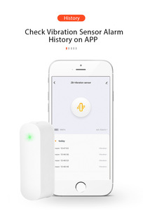 <strong>Zigbee</strong> Smart Vibration <strong>Sensor</strong> <strong>Detection</strong> Alarm,Anti-theft Smart Shop Home Security,Real-Time,Tuya Smart Life APP - Product Image 4