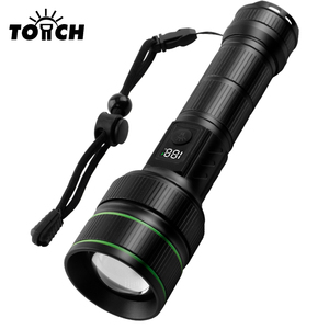 Cao lumens ngân hàng điện USB có thể sạc lại Zoomable LED không thấm nước dài phạm vi mạnh mẽ LED ngọn đuốc ánh sáng chiến thuật đèn pin - Product Image 1