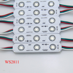 Voll farbiges DC12V-LED-Modul Licht WS2811 3LED-Modulleuchten SMD LED-Modul Licht Traum farbe - Product Image 4