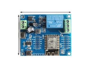 DC 5V-80V ESP-12F Development Board for IOT Smart Home Single-channel Relay Module ESP8266 <strong>Wireless</strong> WIFI Relay <strong>Controller</strong> Module - Product Image 2