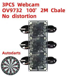 HS -- Autodarts 3PCS 1MP OV9732 1280x720 USB Controlador libre Enfoque manual Módulo de cámara de 100 grados con cable de 2 metros para WinXP/7/8/10 - Product Image 2