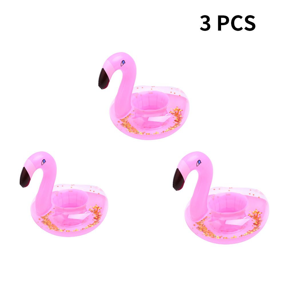 Sequined Flamingo Coasters (Pack of 3)