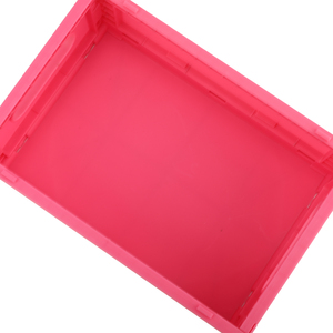 קופסת אחסון מתקפלת מפלסטיק PP, סל מתקפל, ניתן לערום, חמוד, לאחסון איפור, תכשיטים, צעצועים, מארגן אחסון נייד - Product Image 4