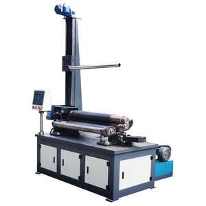 Manufacturers produzieren automatische laden und entladen plattform automatische CNC platte biegen maschinen 4 rolle runde maschine - Product Image 5